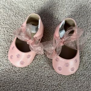 Janie and Jack baby girl ballet shoes